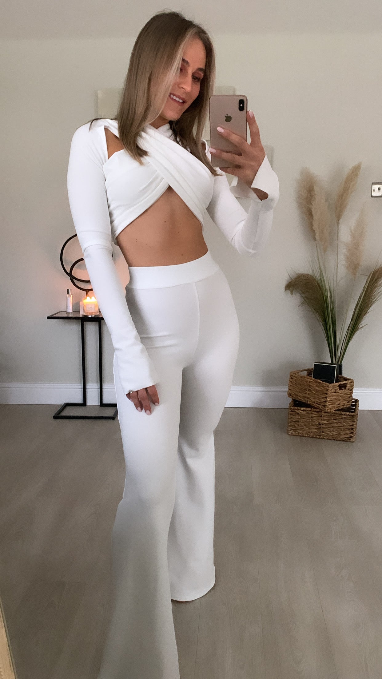 Ada top in Off white